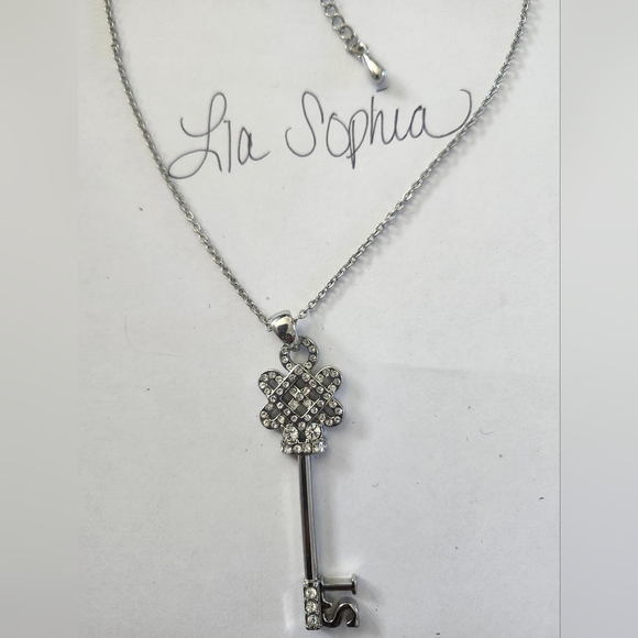 Lia Sophia Jewelry - LIA SOPHIA Silver Key Necklace